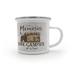 Making memories-Enamel Camping Mug