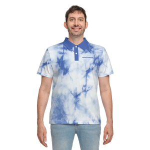 Men's Classic Polo Tie-dye Shirt