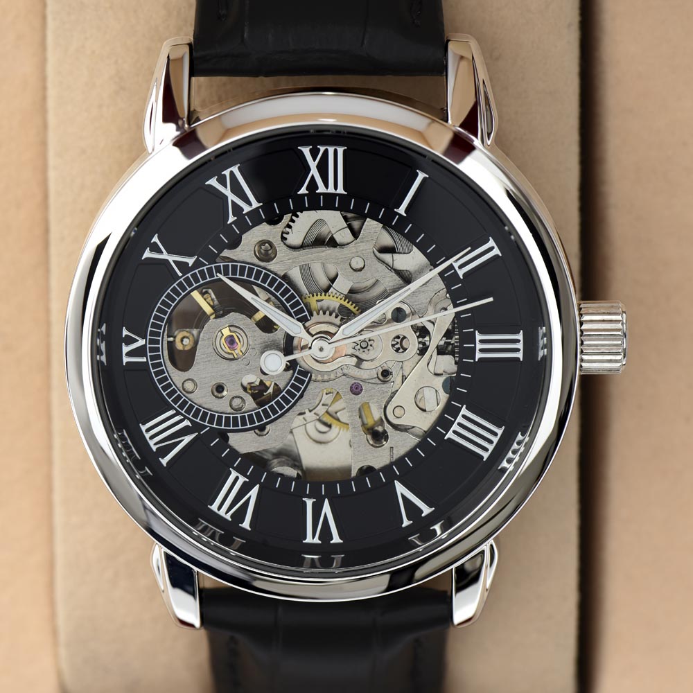 Men's Openwork Watch - Dad