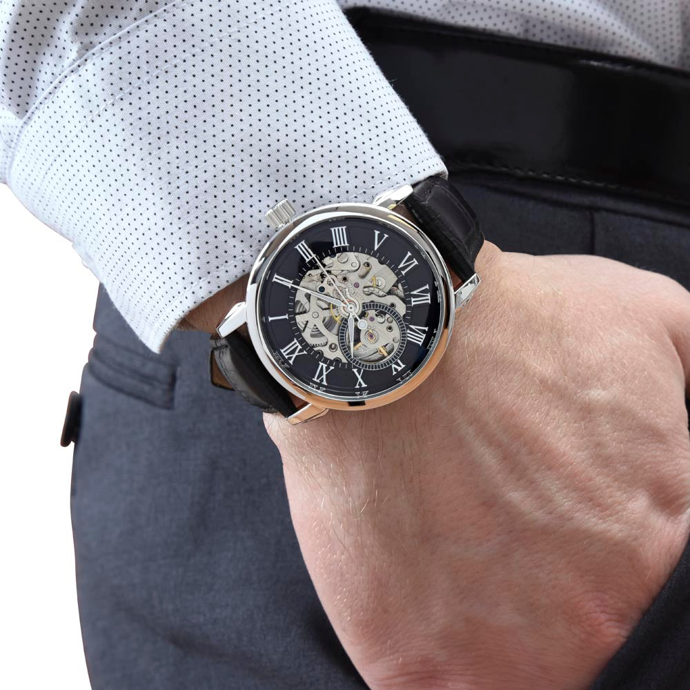 Men's Openwork Watch - Dad