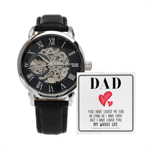 Men's Openwork Watch - Dad