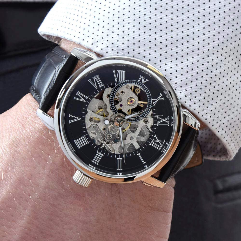 Men's Openwork Watch-Happy Father’s Day!