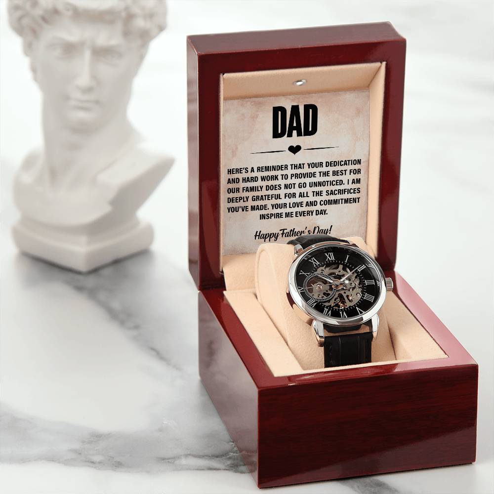 Men's Openwork Watch-Happy Father’s Day!