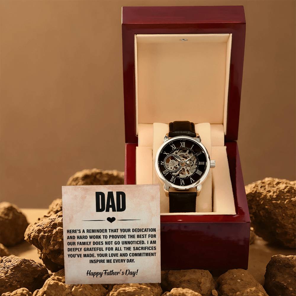 Men's Openwork Watch-Happy Father’s Day!