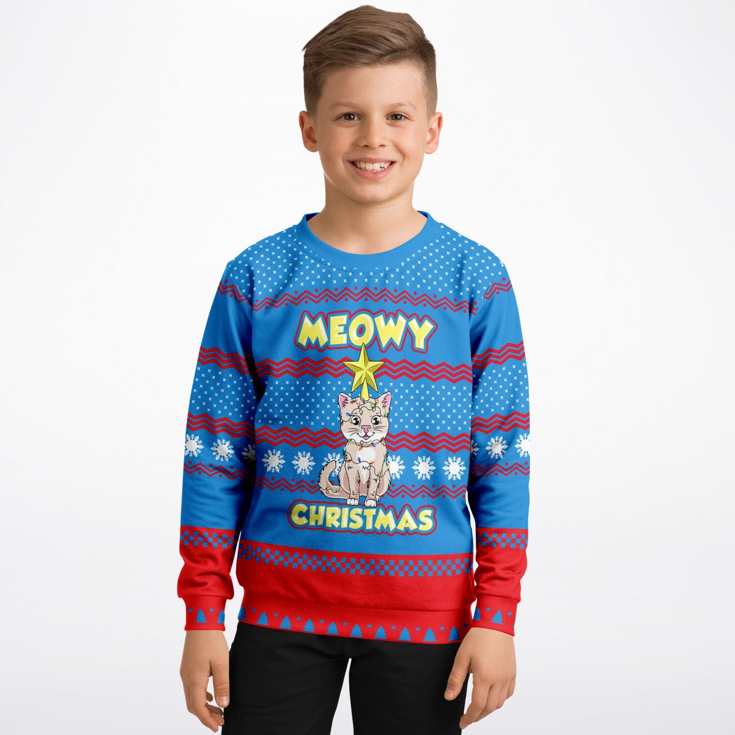 Meowy Christmas Sweatshirt