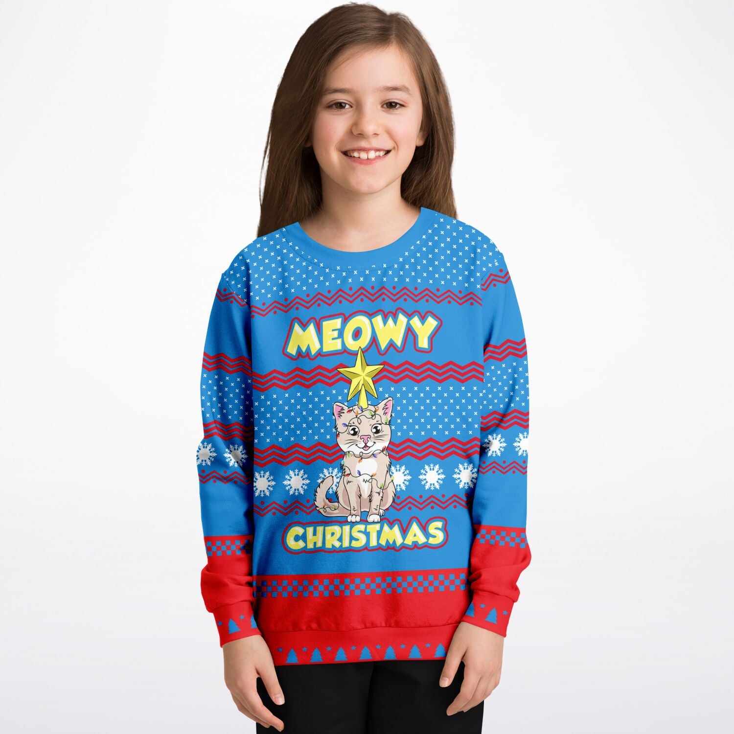 Meowy Christmas Sweatshirt