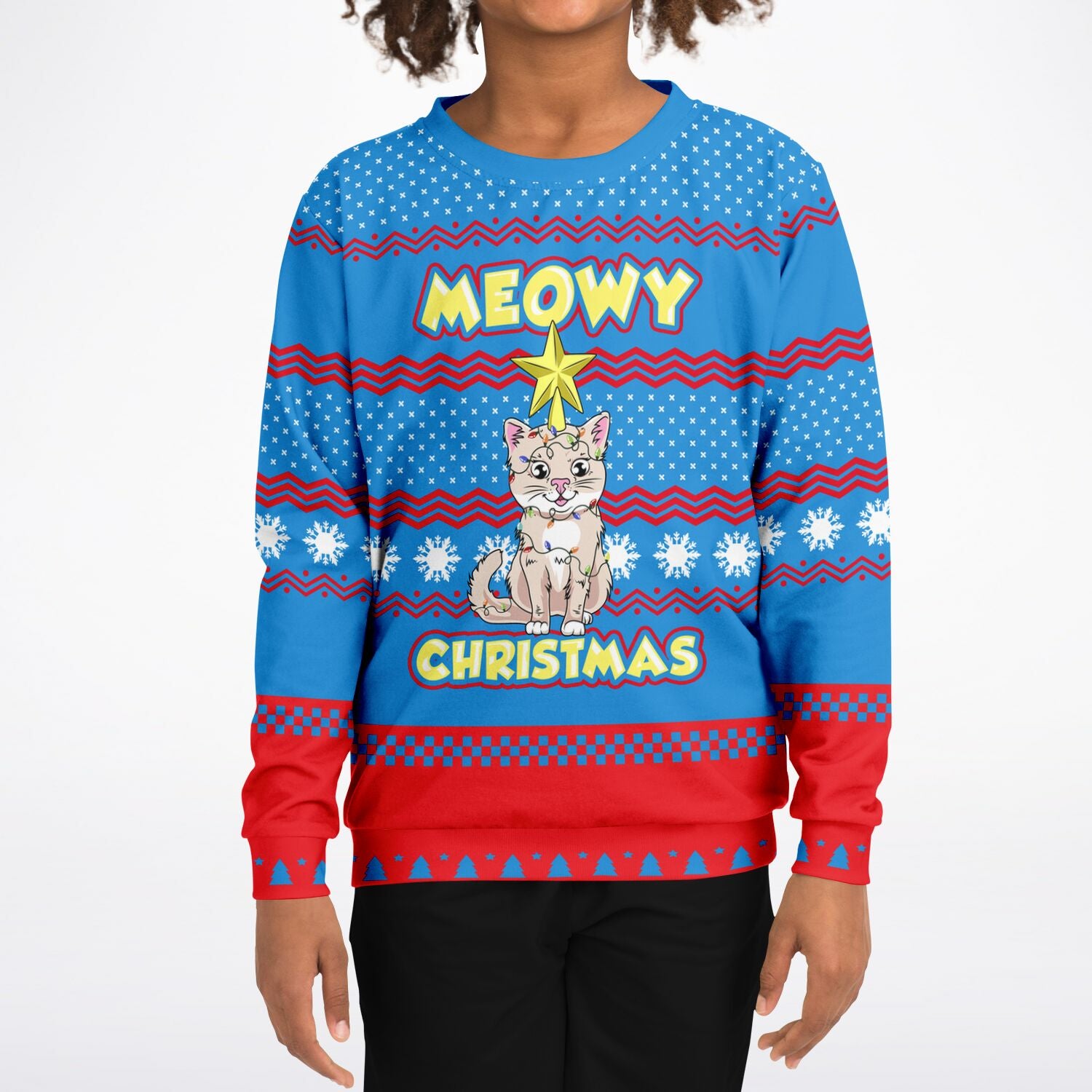 Meowy Christmas Sweatshirt