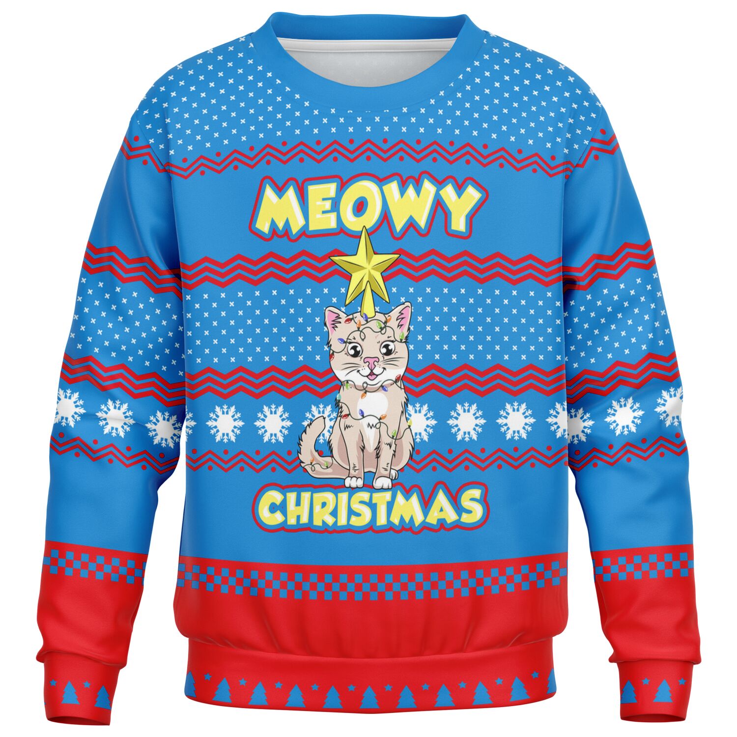 Meowy Christmas Sweatshirt