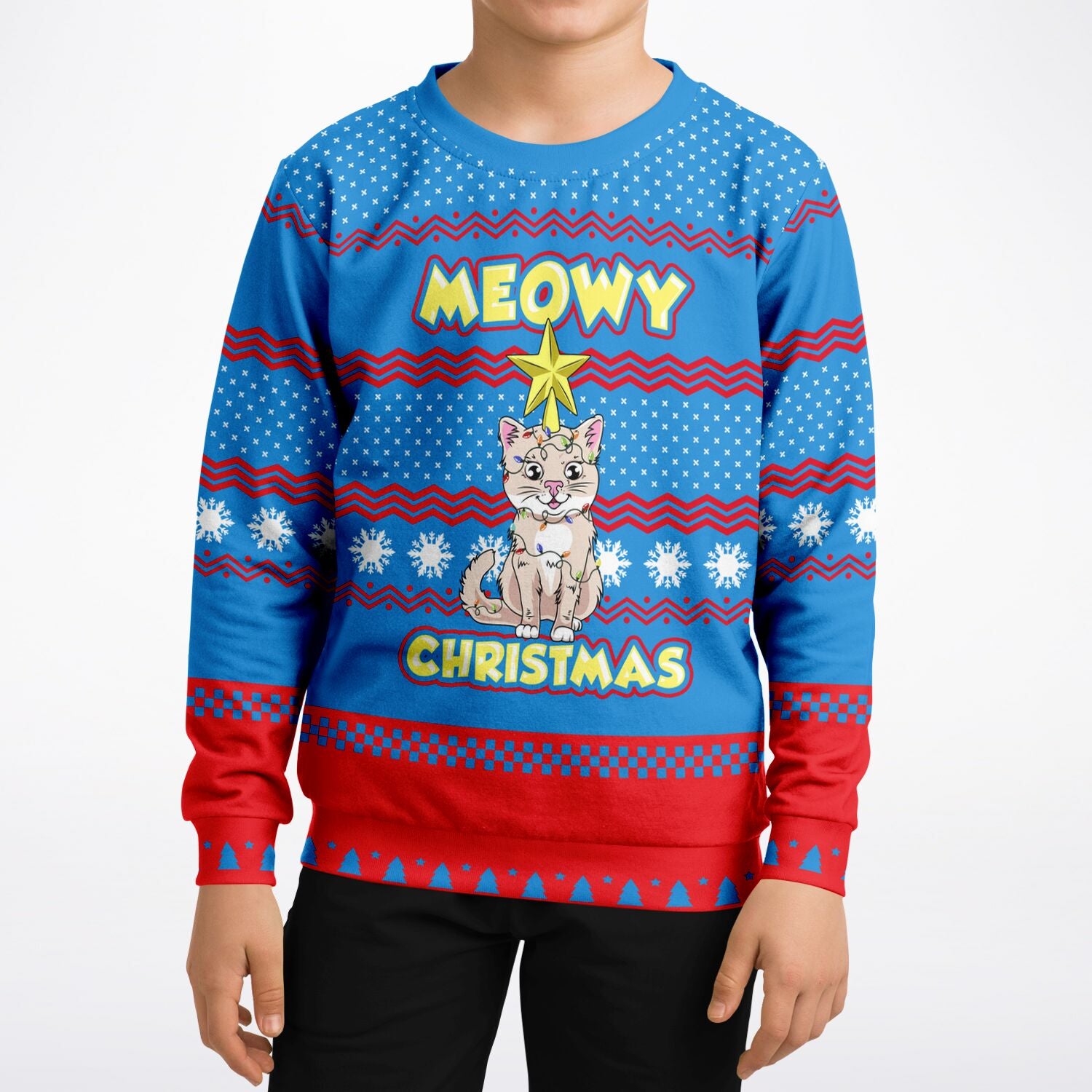 Meowy Christmas Sweatshirt