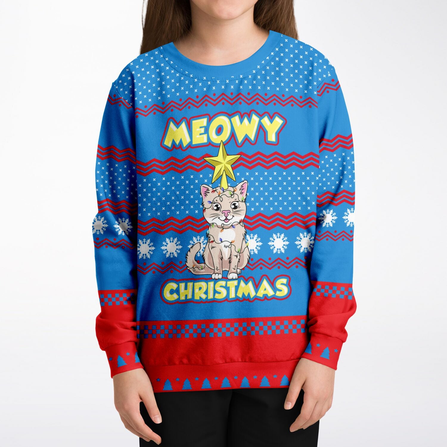 Meowy Christmas Sweatshirt