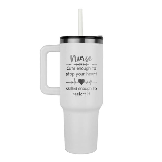 Nurse Pinnacle 40oz Tumbler