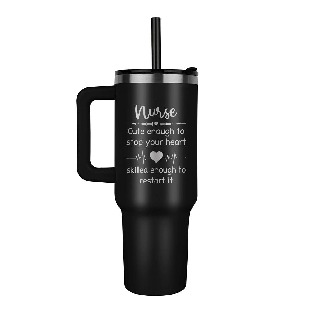 Nurse Pinnacle 40oz Tumbler