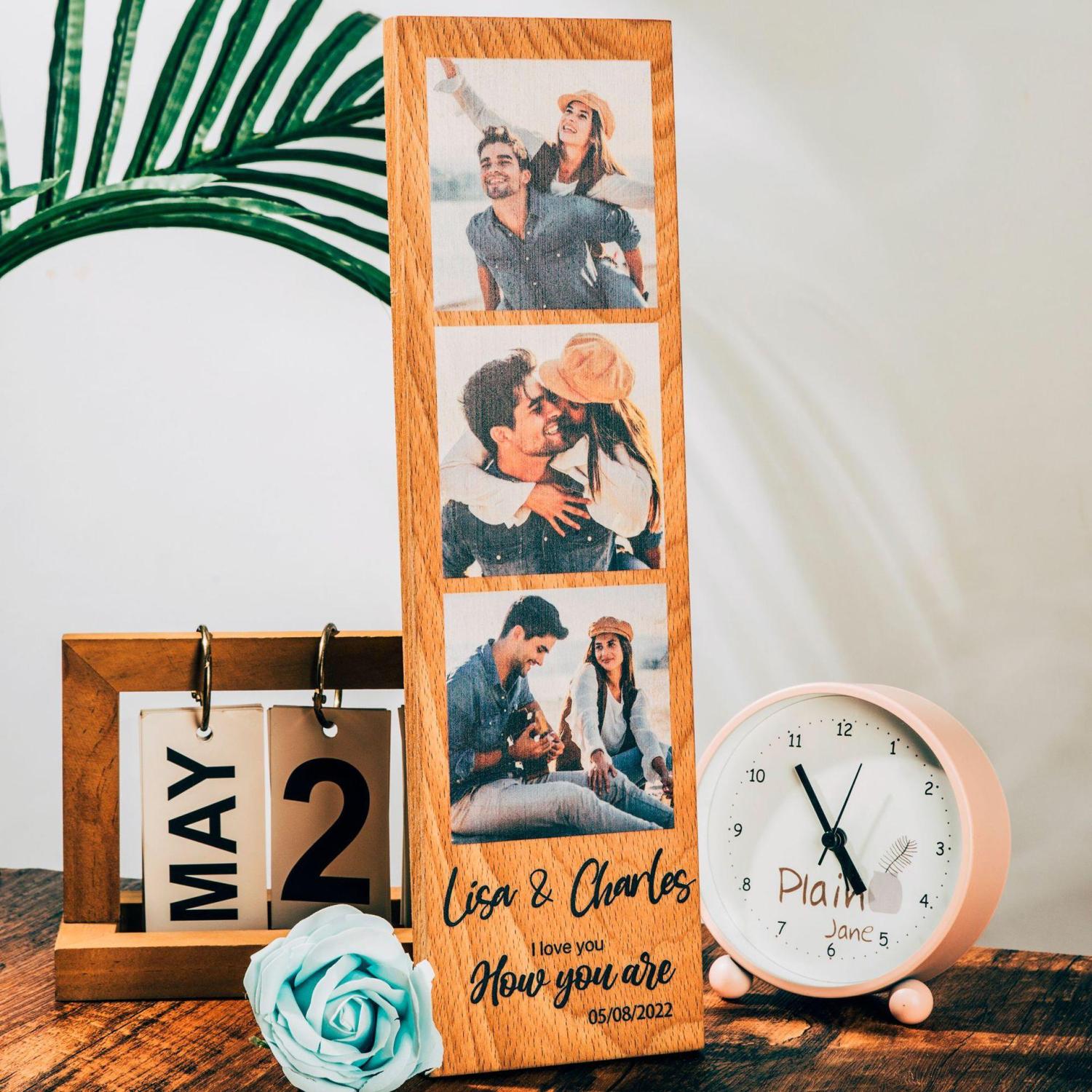 Personalized Creative Wooden Photo Frame