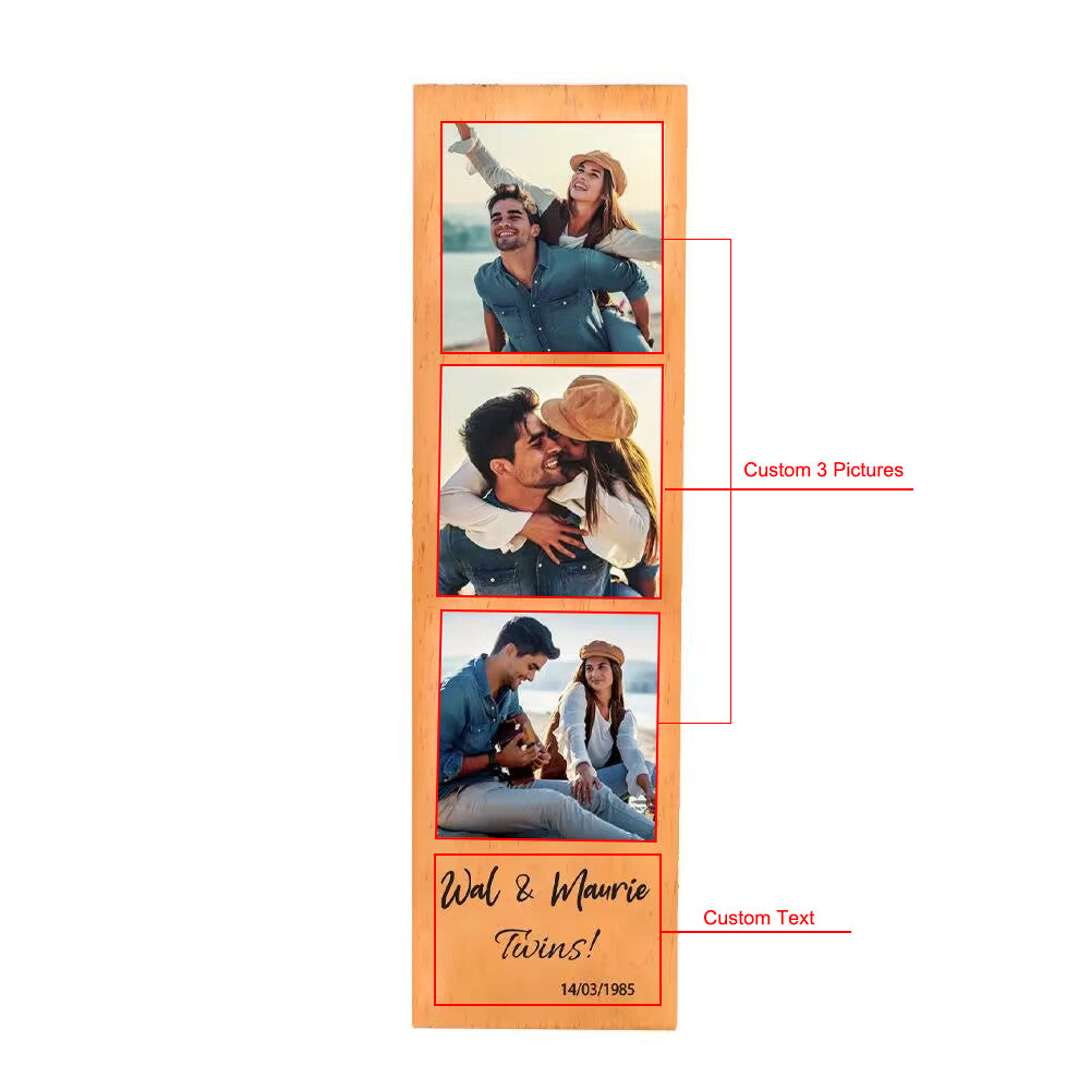 Personalized Creative Wooden Photo Frame