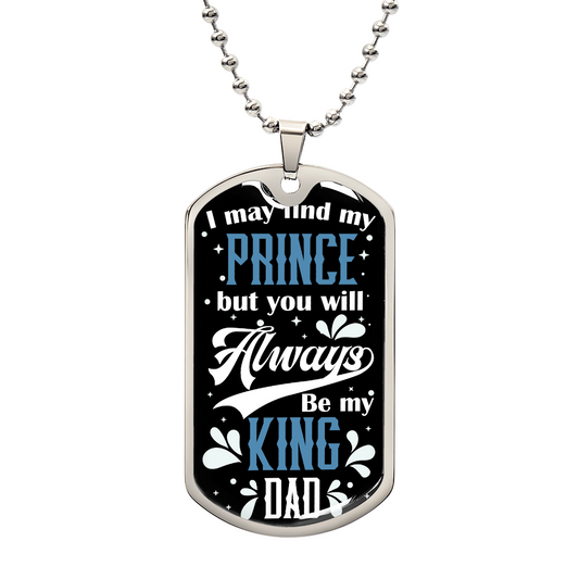 Personalized Dad Dog Tag