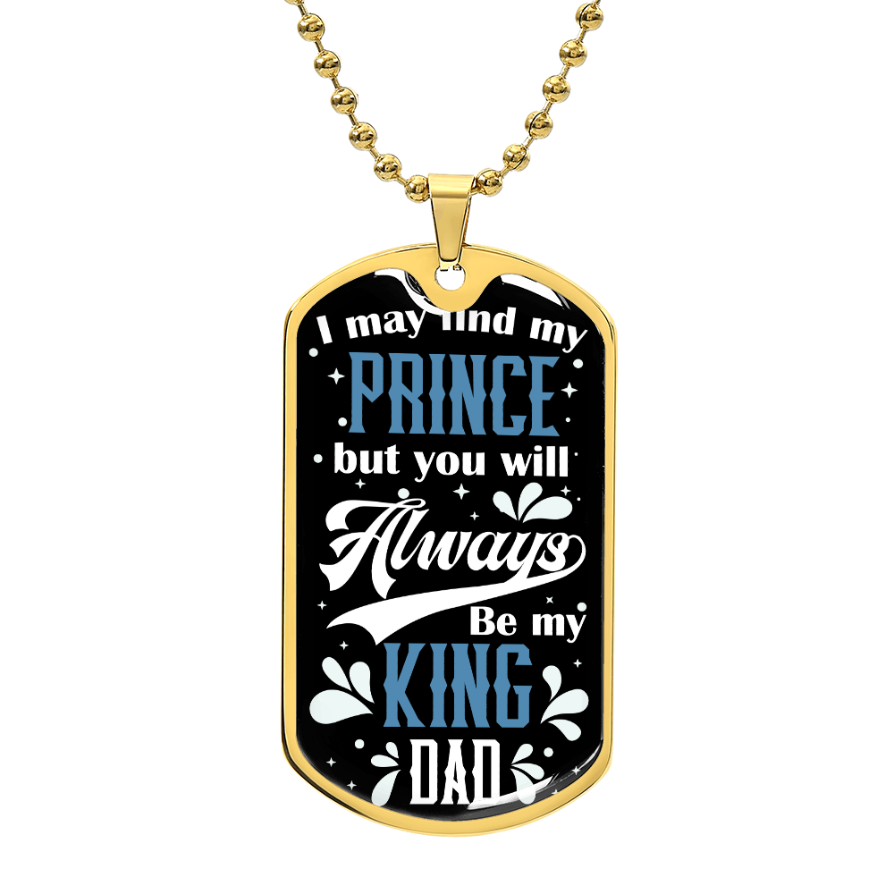 Personalized Dad Dog Tag