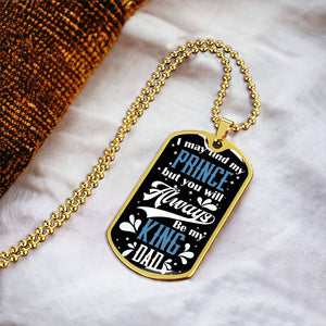 Personalized Dad Dog Tag