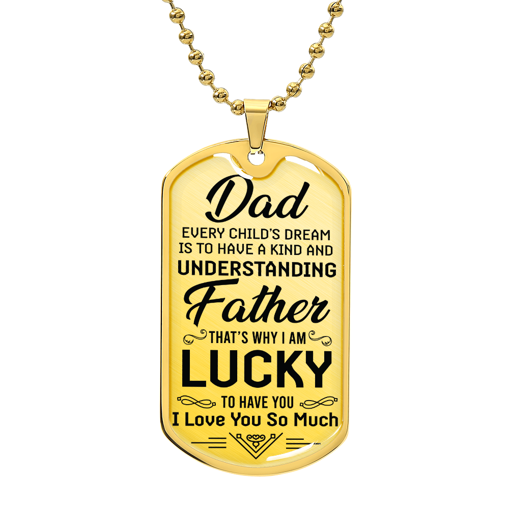 Personalized Dog Tag - Dad Every Child's Dream