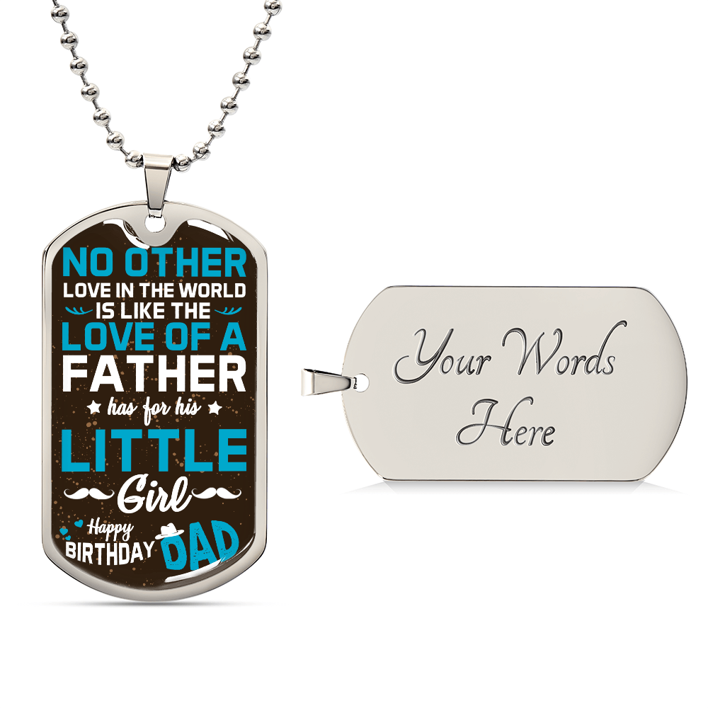 Personalized Dog Tag - Dad Gift