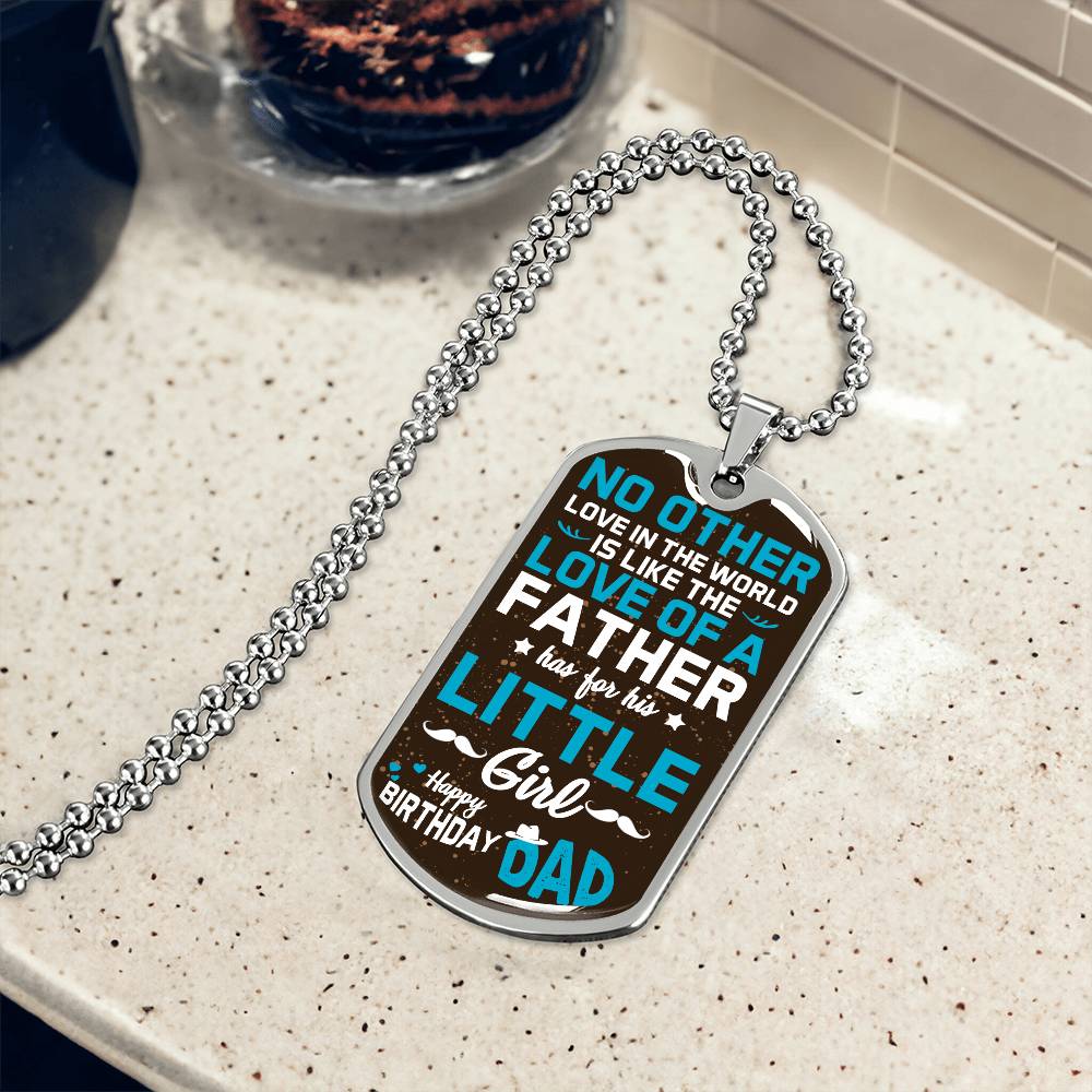 Personalized Dog Tag - Dad Gift