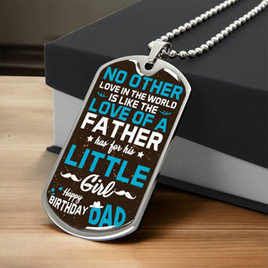 Personalized Dog Tag - Dad Gift