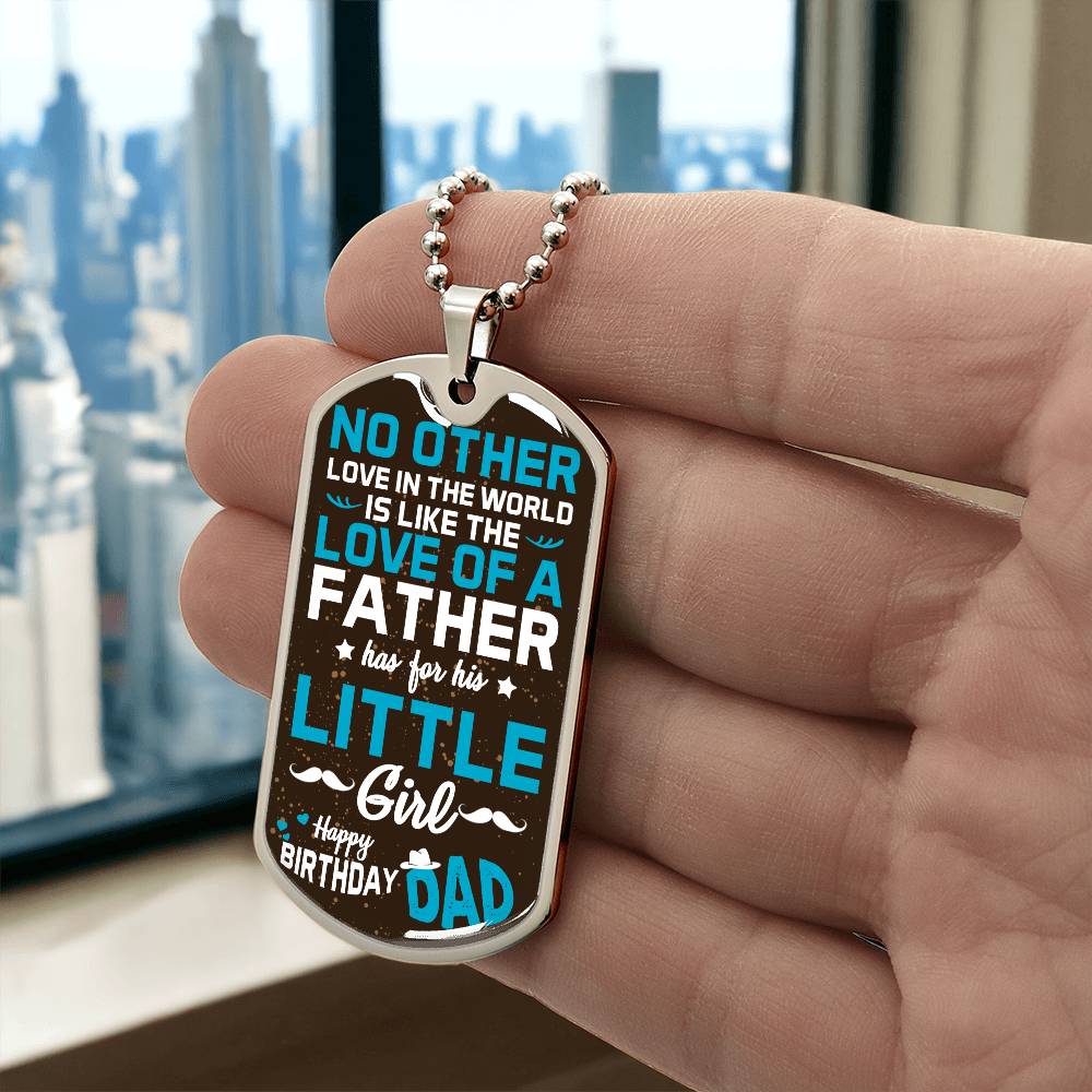 Personalized Dog Tag - Dad Gift