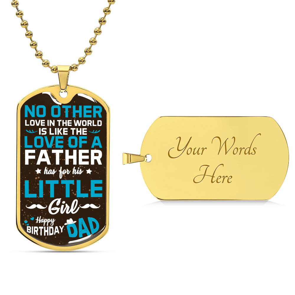 Personalized Dog Tag - Dad Gift