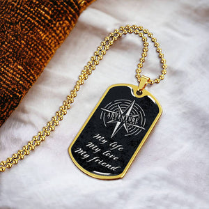 Personalized Dog Tag - My life, My Love, My Friend