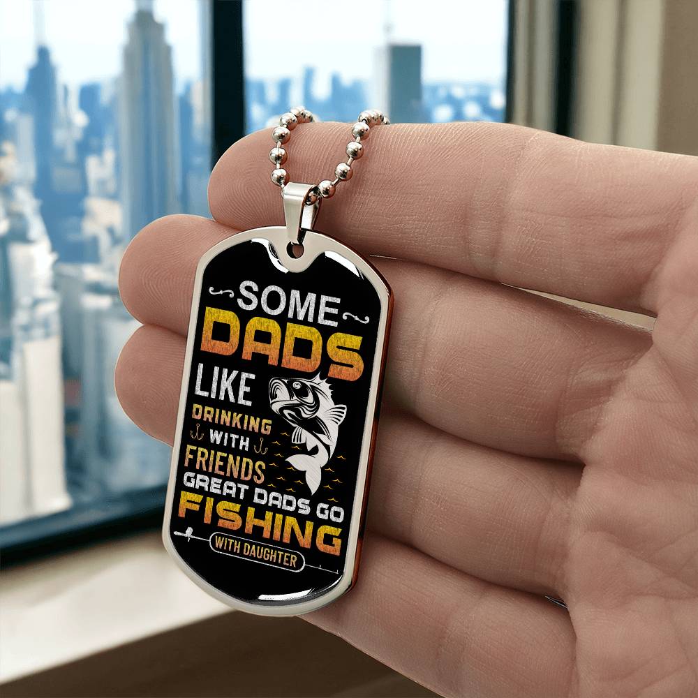 Personalized Dog Tag - Some Dad Like