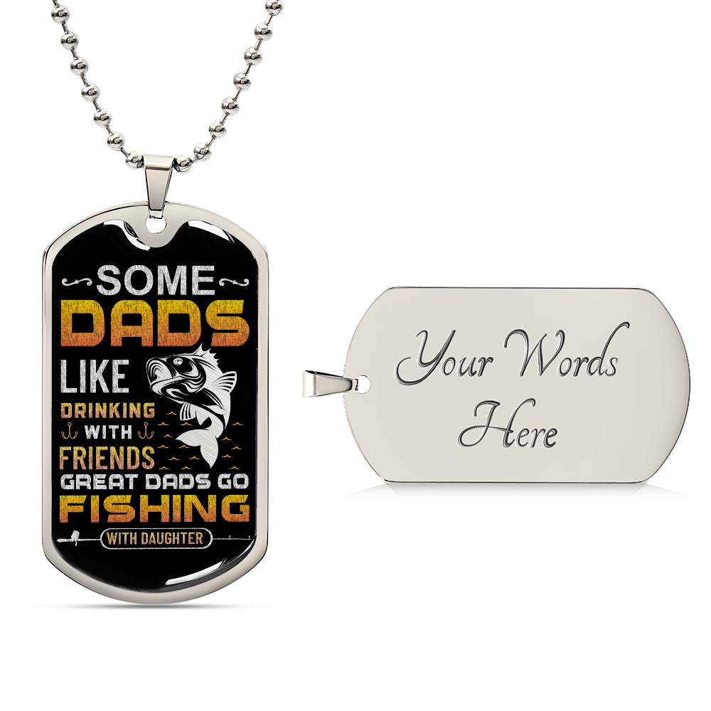 Personalized Dog Tag - Some Dad Like