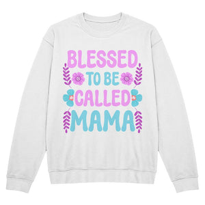 Premium Bella + Canvas 3945 Unisex Crewneck Sweatshirt - Blessed To Be Called Mama