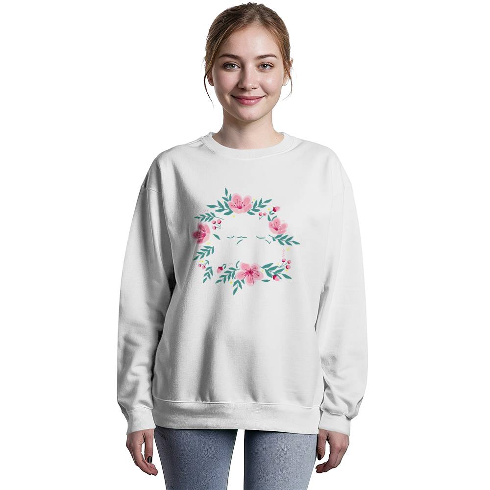 Premium Bella + Canvas 3945 Unisex Crewneck Sweatshirt -Girl mom