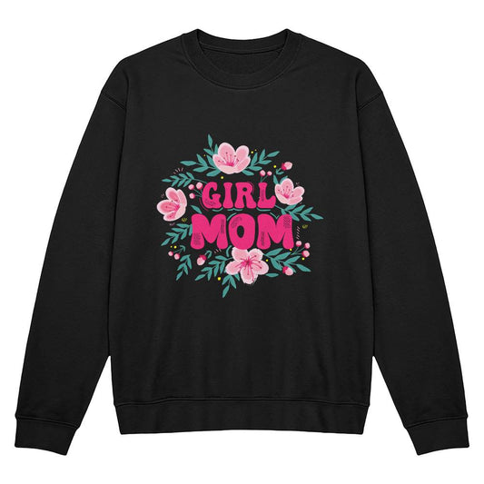 Premium Bella + Canvas 3945 Unisex Crewneck Sweatshirt -Girl mom