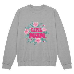 Premium Bella + Canvas 3945 Unisex Crewneck Sweatshirt -Girl mom