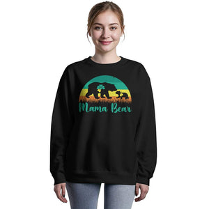 Premium Bella + Canvas 3945 Unisex Crewneck Sweatshirt -Mama Bear