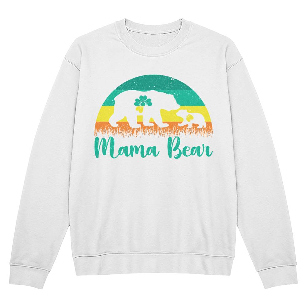 Premium Bella + Canvas 3945 Unisex Crewneck Sweatshirt -Mama Bear