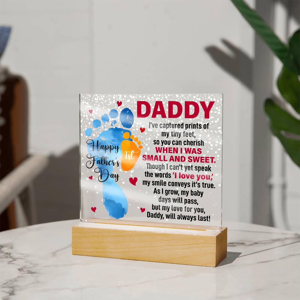 Printed Acrylic Square-Daddy-I have