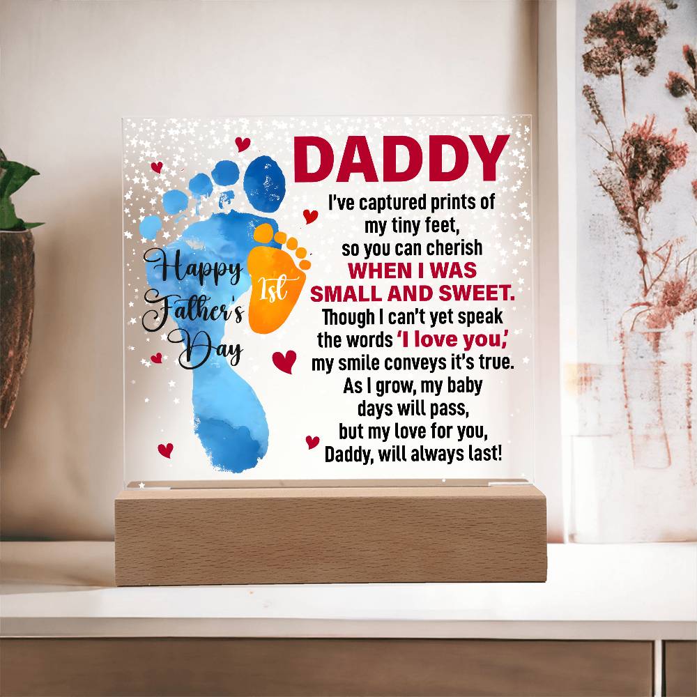 Printed Acrylic Square-Daddy-I have