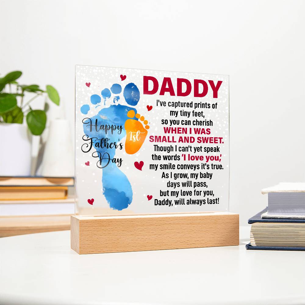 Printed Acrylic Square-Daddy-I have