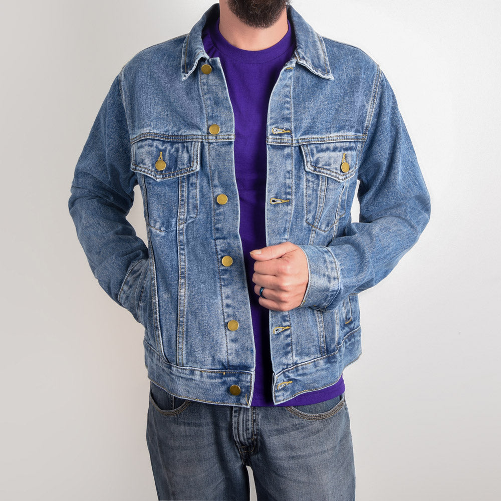 Ride or Die - Men's DTG Denim Jacket