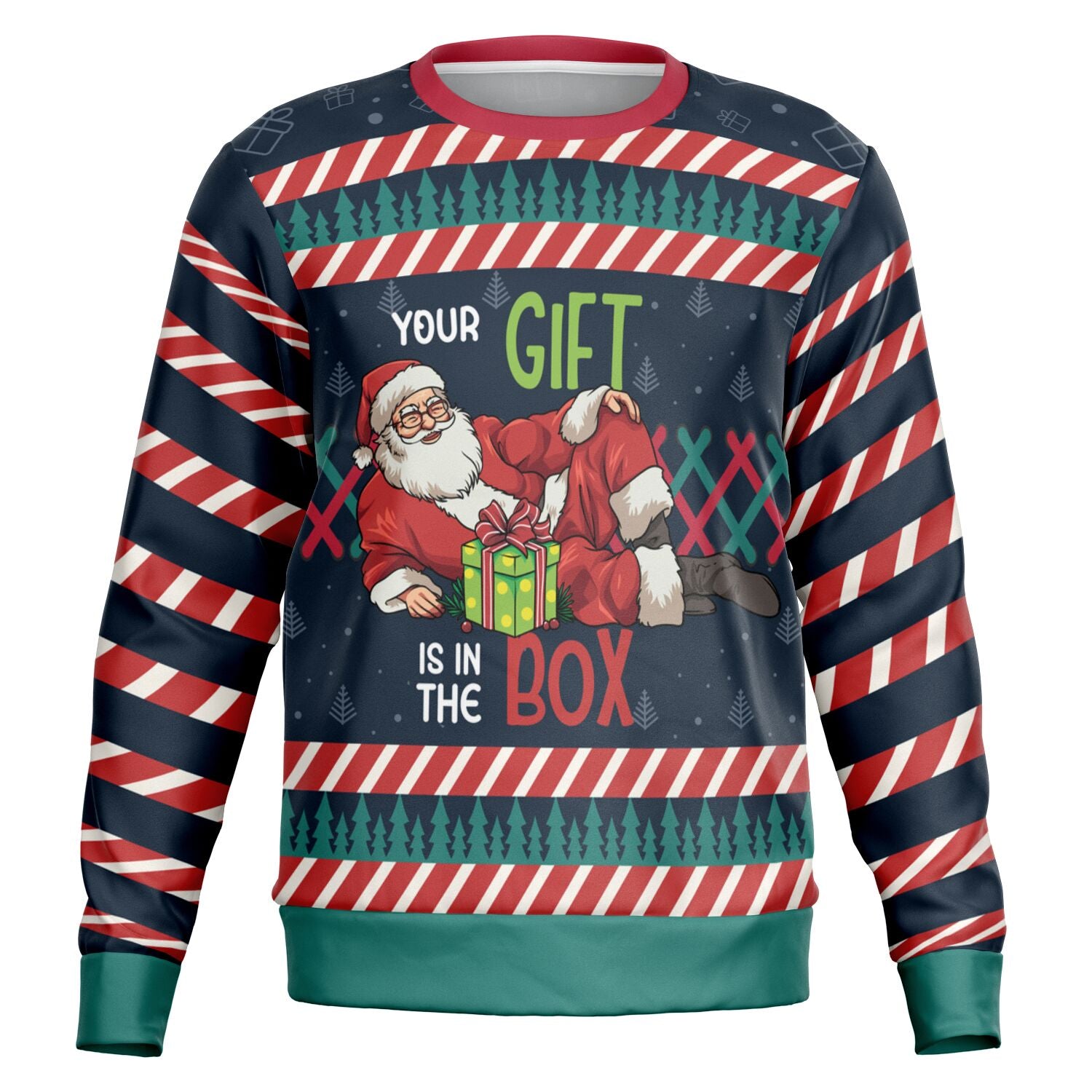 Santa’s Gift Box Christmas Sweatshirt