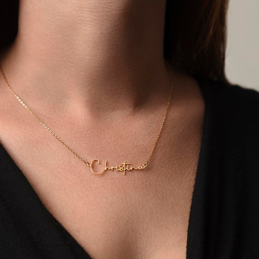 Signature Style Name Necklace