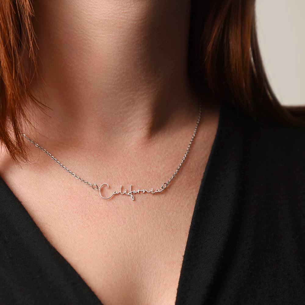 Signature Style Name Necklace