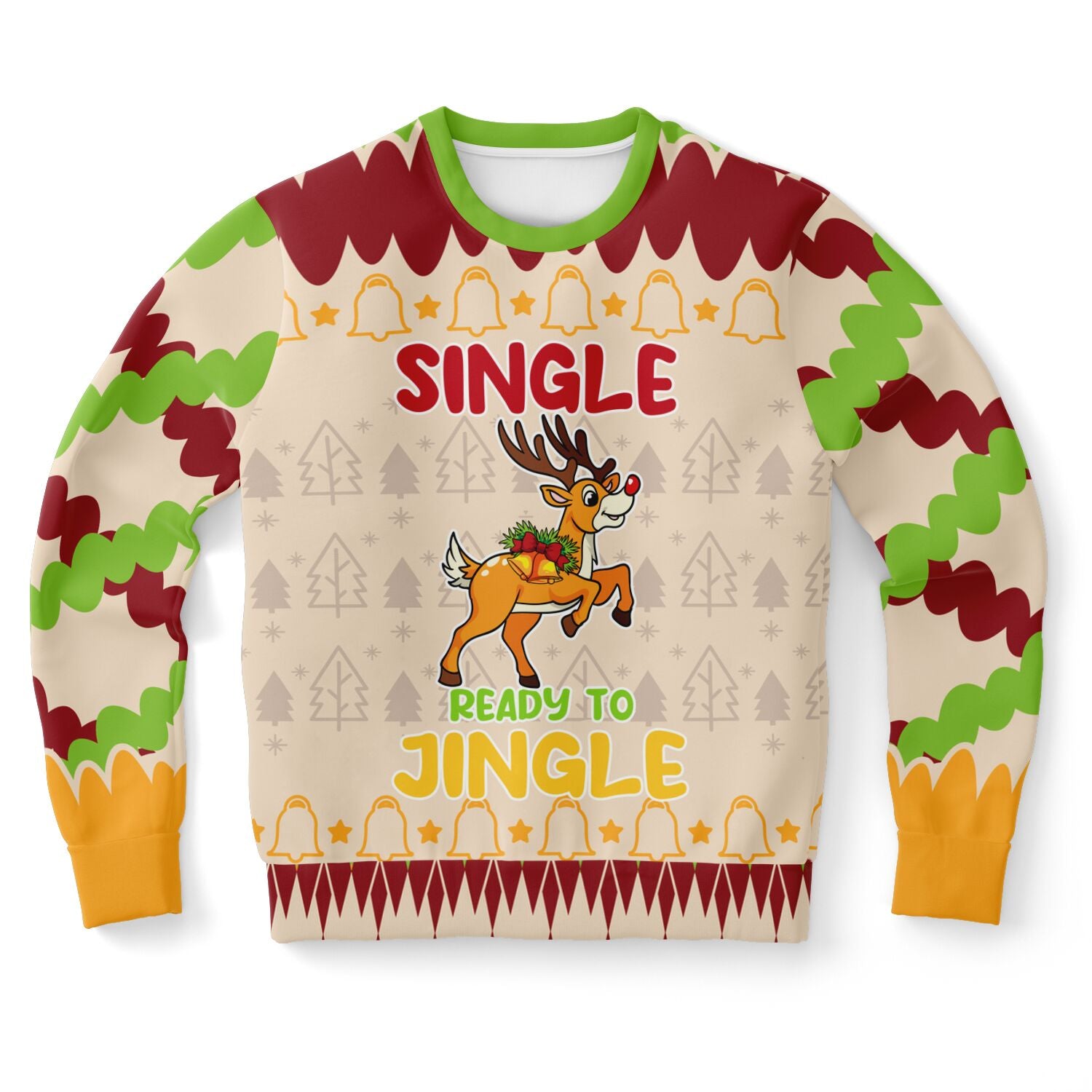 Single and Ready to Jingle Christmas Sweatshirt