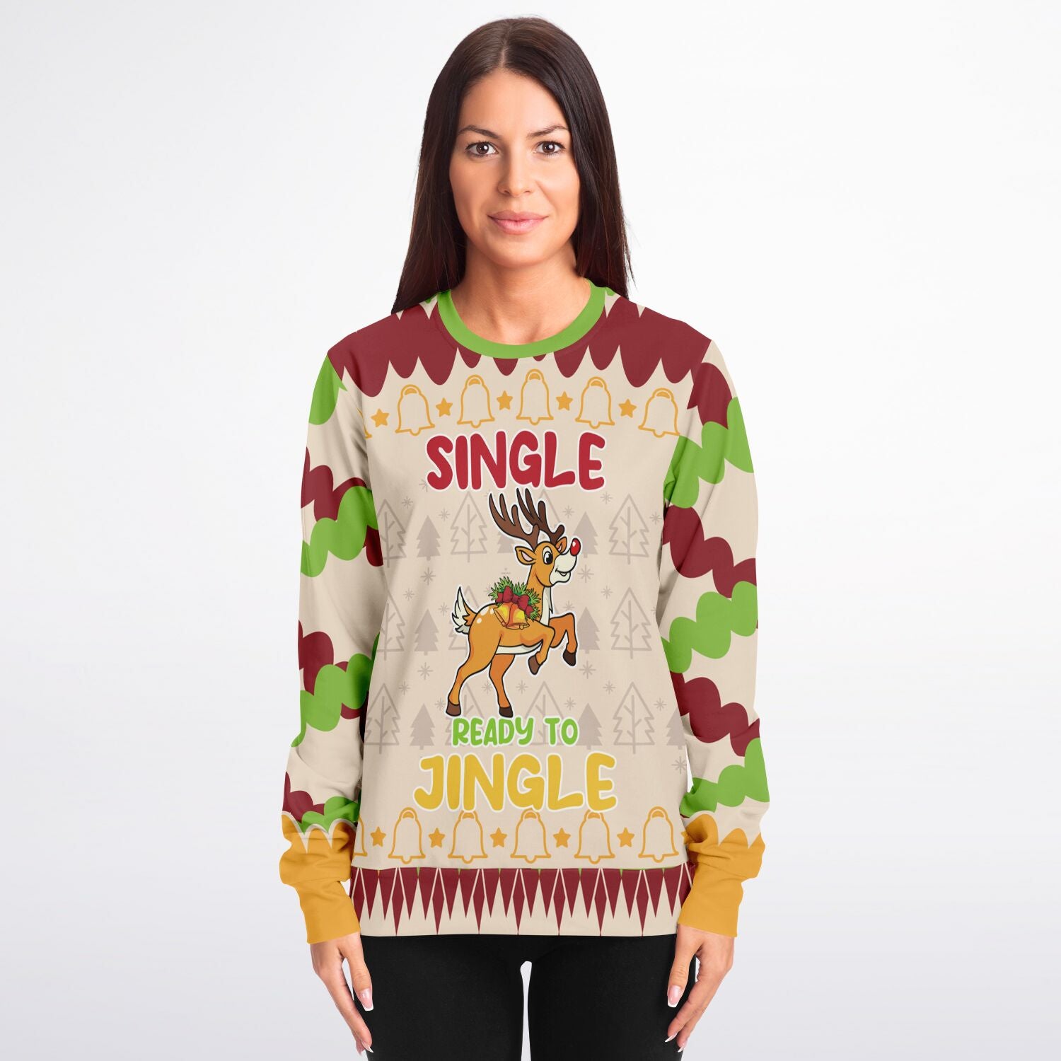 Single and Ready to Jingle Christmas Sweatshirt