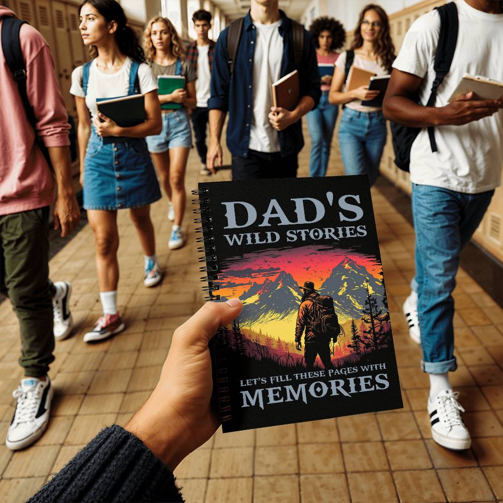 Spiral Notebook - Dad's Wild Story