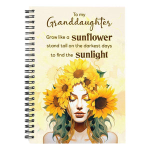 Spiral Notebook - For Granddaughter