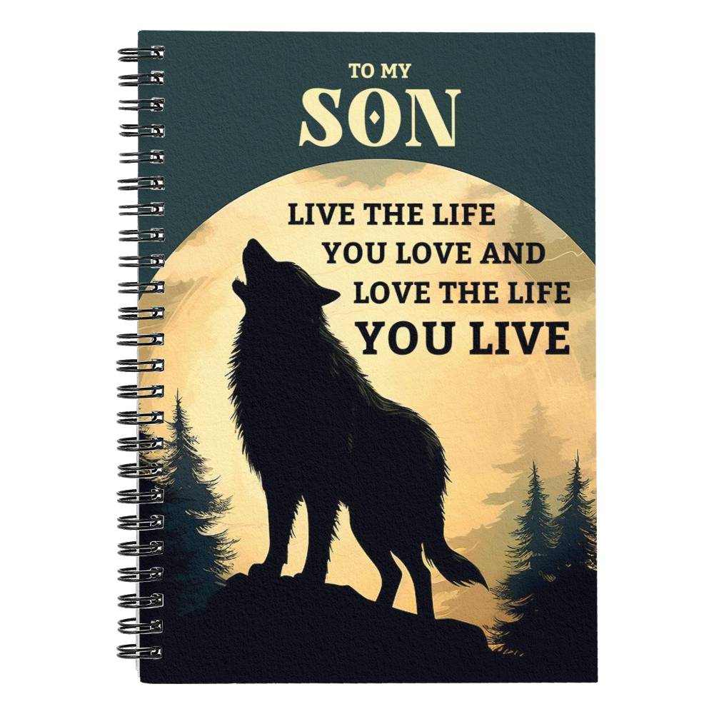 Spiral Notebook - For Son