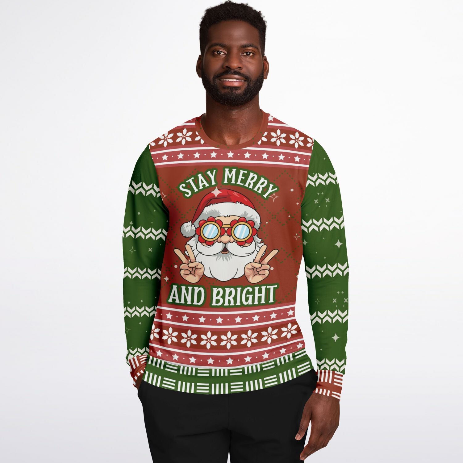 “Stay Merry and Bright” Christmas sweatshirt