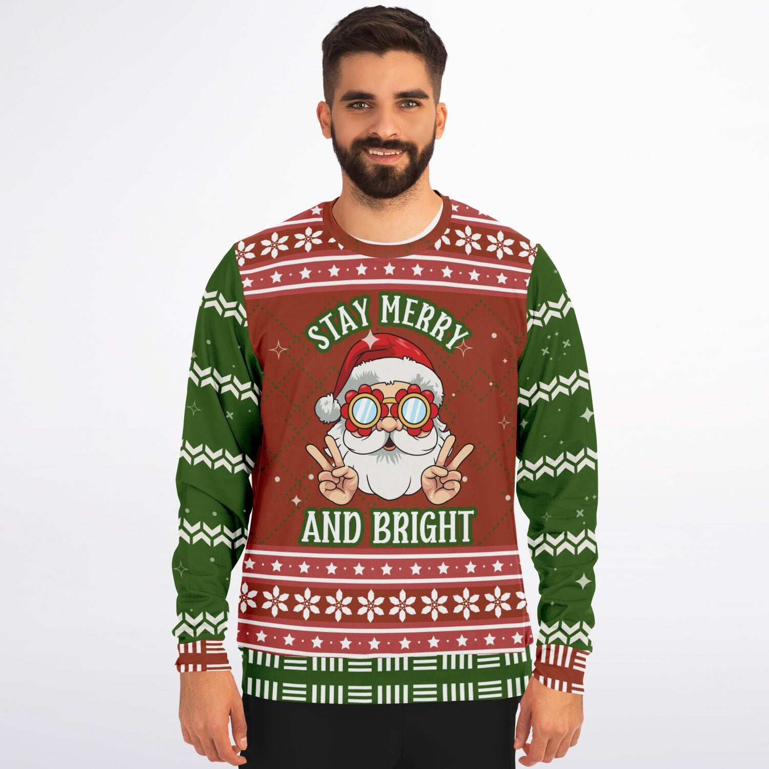 “Stay Merry and Bright” Christmas sweatshirt